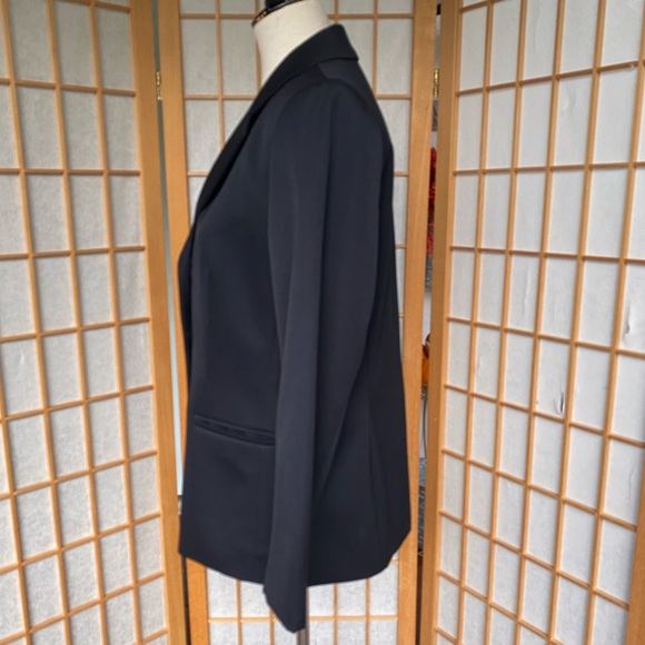 Classiques Entier Black 100% Wool Blazer SZ MP Career Office - Picture 9 of 12